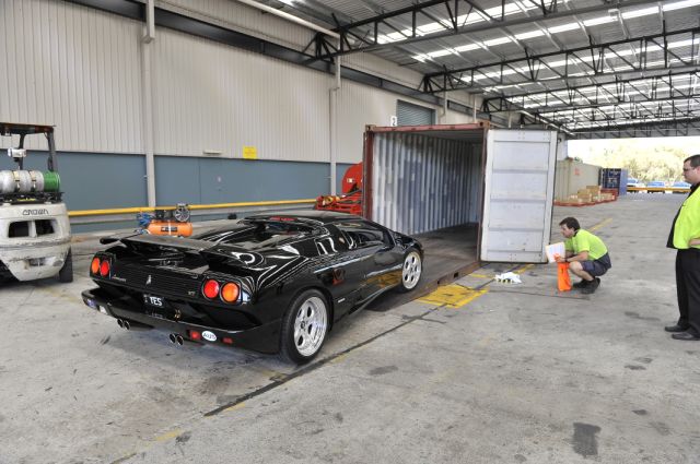 Loading into container
